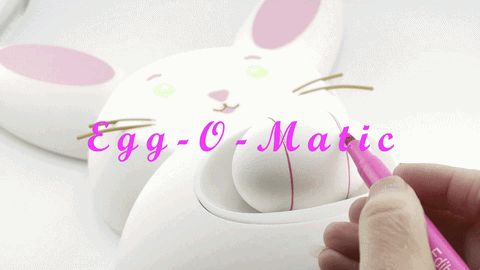 Egg-O-Matic – Hand Crank & Motorized Egg Decorator