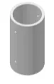 TV tray dowel coupler