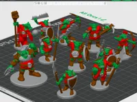 Pack de figurines horde d'orcs — photo 3