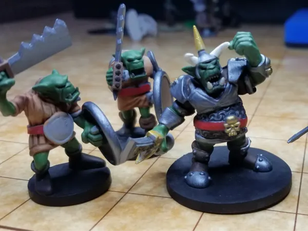 Pack de figurines horde d'orcs