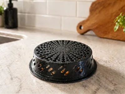 Kitchen Sink Strainer Filter Ø90mm/ IT SPINS!