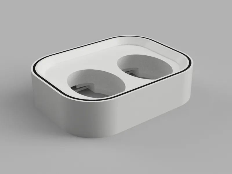 Dual toothbrush charger holder (Oral-B)