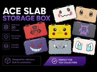 ACE Slab Trading Card Storage Box (20 Cards)