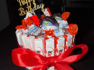Birthday Kinder cake