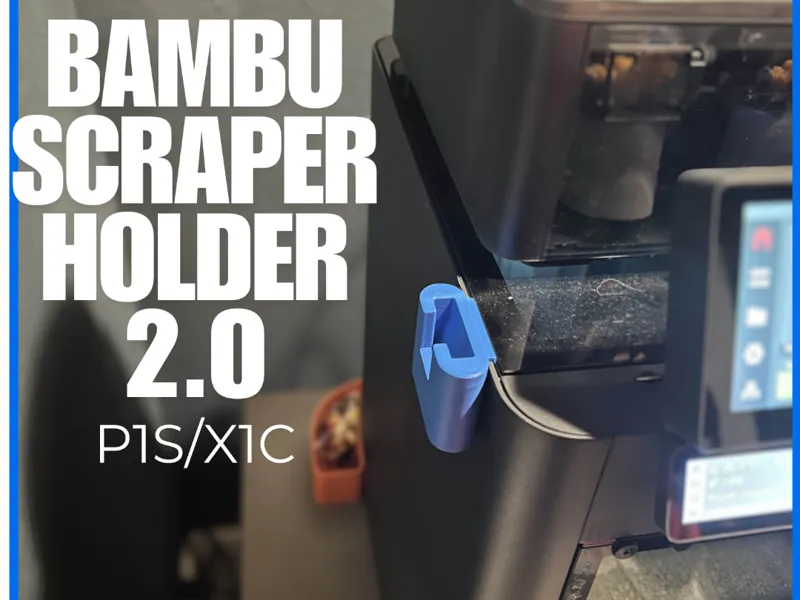 Bambu Scraper Holder 2.0