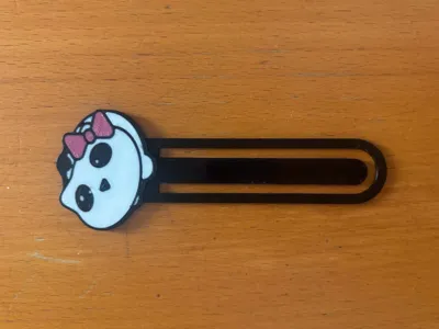 Sad Hamster Funny Bookmark