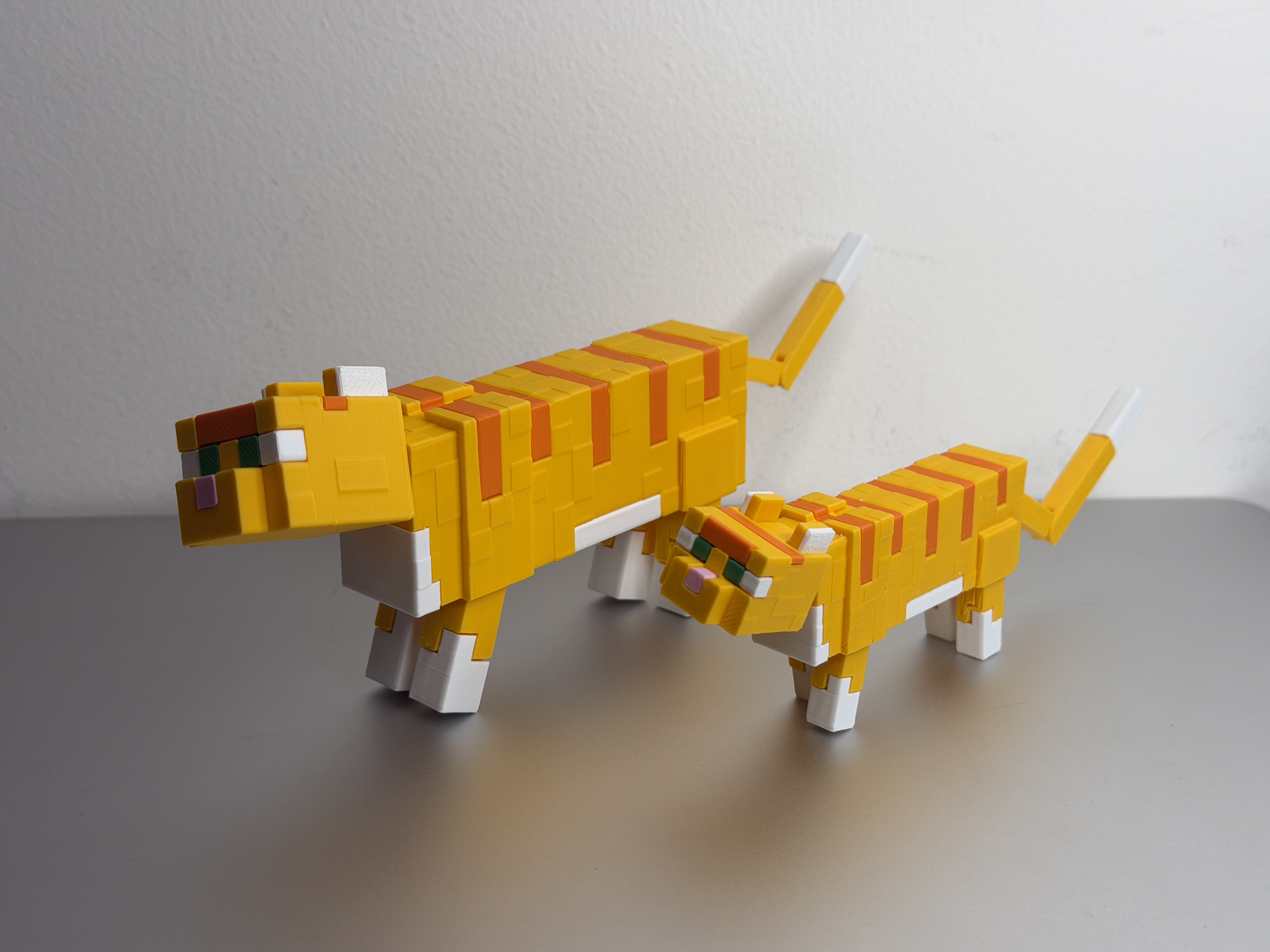 Miniatura 3 do modelo 3D 我的世界 猫 no AMS