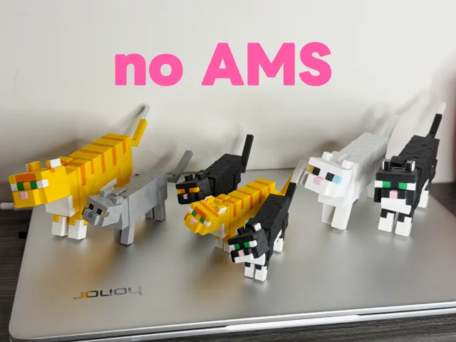 Minecraft Cat no AMS