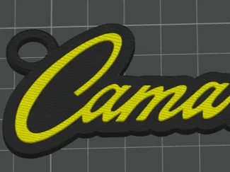 Camaro key tag