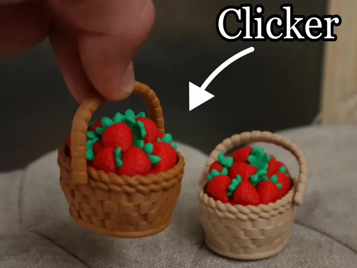 Basket of Strawberries Clicker 