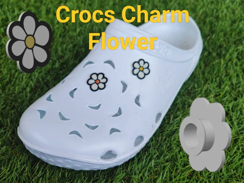 Crocs Charm Flower