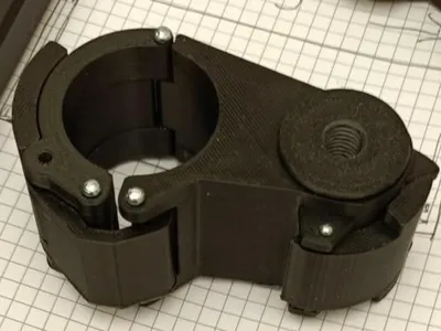 QRL Clamp 36mm leg upward opening