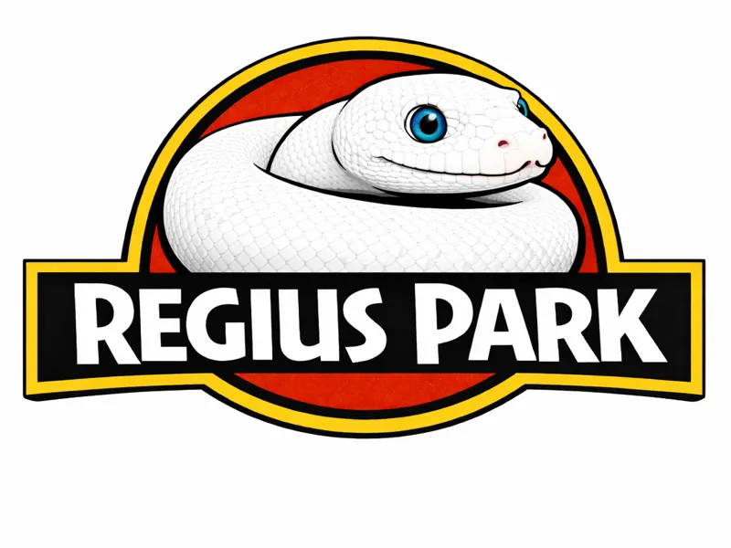 Regius PYthon snake park 