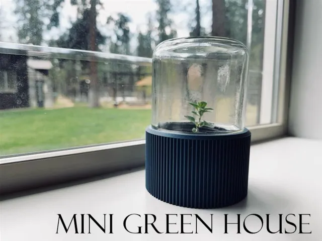 Mini Mason Jar Green House