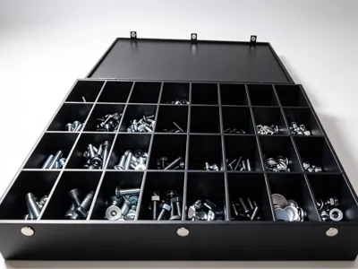 Compartmented storage box