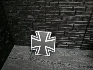 Kühlschrank Magnet Schild Logo Eisernes Kreuz BW