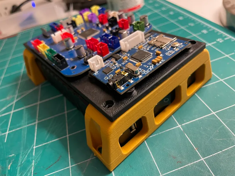 Talentcell 6000mAh mount & GPStar boards mount 