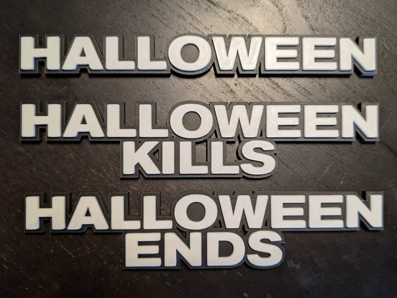 Halloween 2018, Kills, Ends Movie Logos