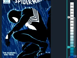Hueforge Spiderman Comic Cover Black + 40x24cm XL