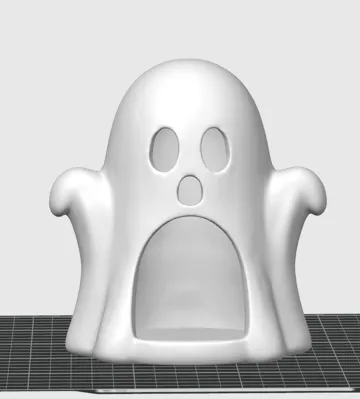 Adorno temático: Simple Halloween Ghost Glow LED Holder — vista de referencia 5