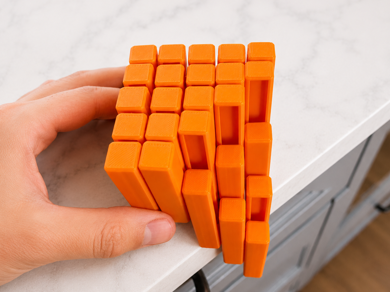Parametric Sectioned Cube Fidget
