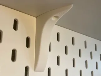 Montagewinkel für SKADIS Oberboden / Regal