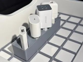 Gridfinity USB Charger holder Eurostecker (Typ C)