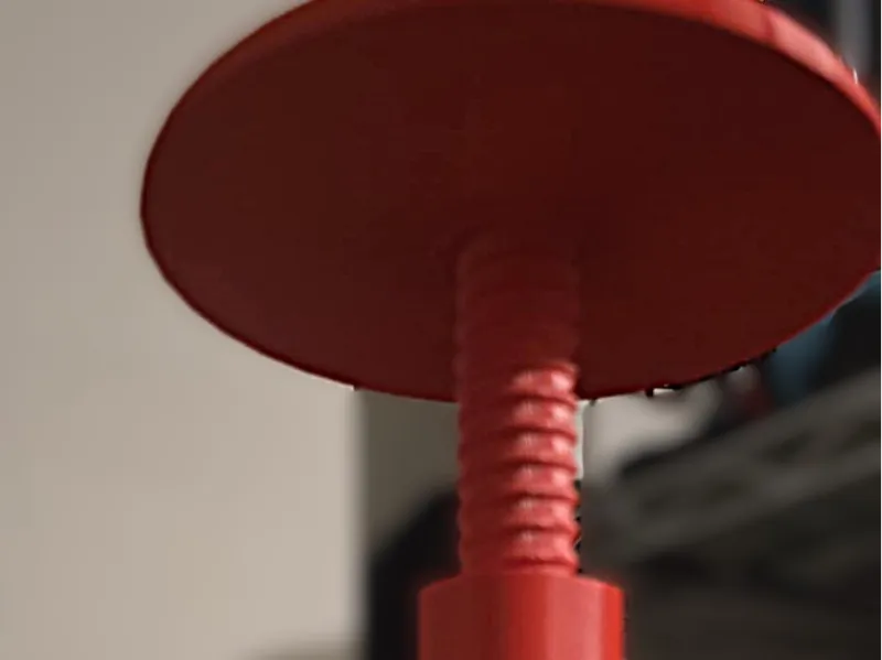 Height Adjustable Command Strip Helmet Stand