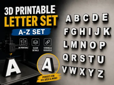 LED Letters (Alphabet)