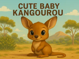 Cute Baby Kangourou