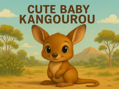 Cute Baby Kangourou