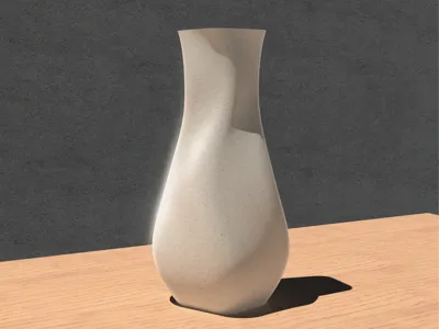 Parametric Organic Vase – Minimalist Planter