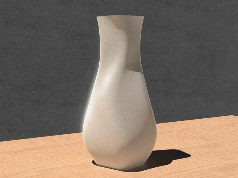 Parametric Organic Vase – Minimalist Planter