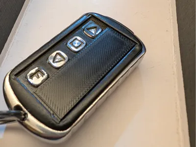 Gate remote control sliding cover