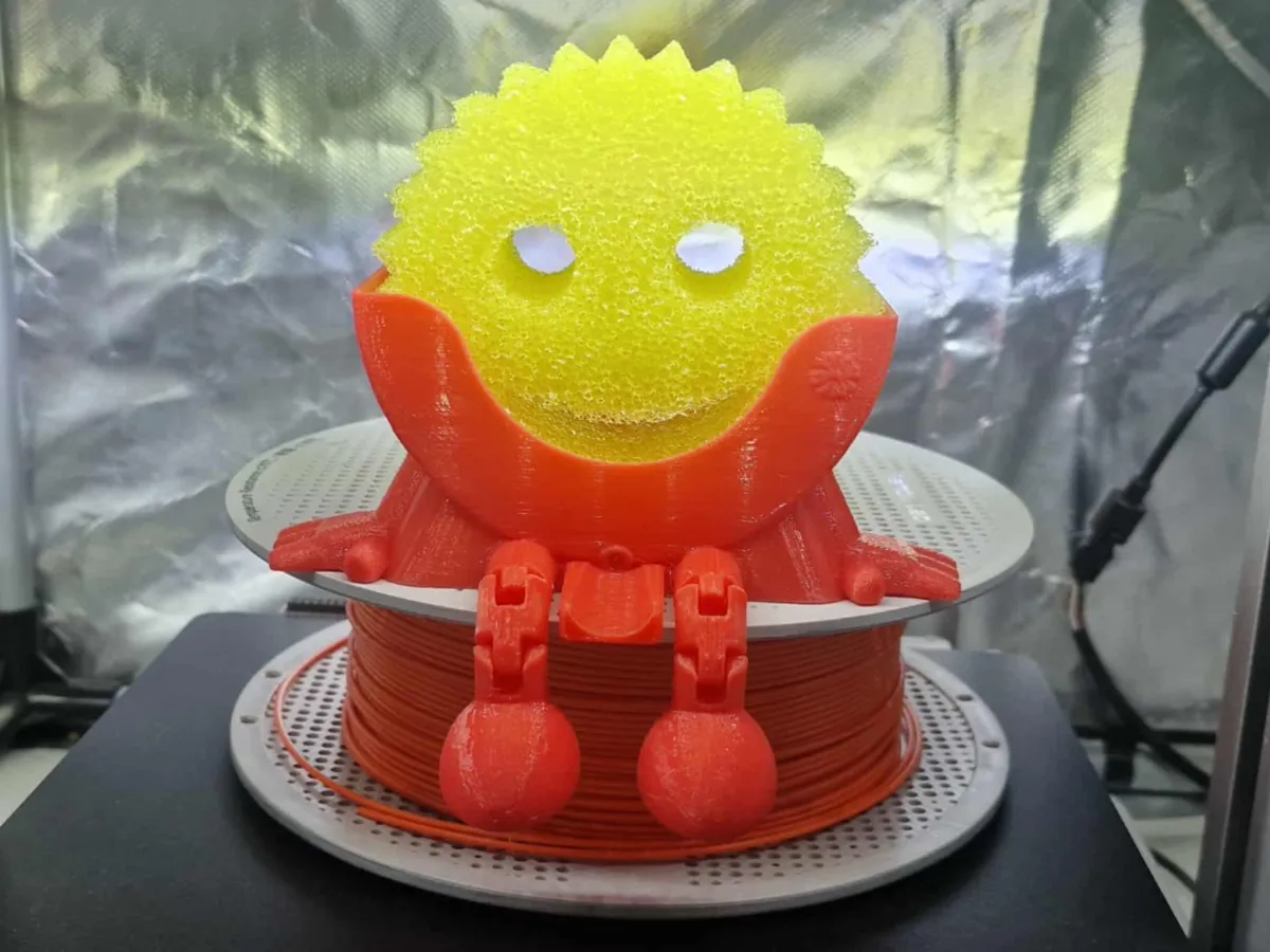 Scrub Mommy Holder by 3D Print LT MakerWorld: Download Free 3D Models - 3D model önizlemesi