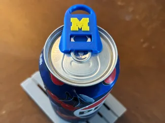 Michigan Wolverines Soda/Beer Can Opener/Keychain