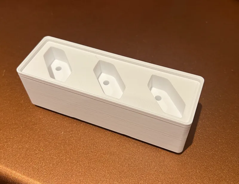 Gridfinity 3xEU Plug / Stecker / Type-C
