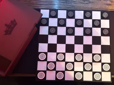 Travel Checkers Set