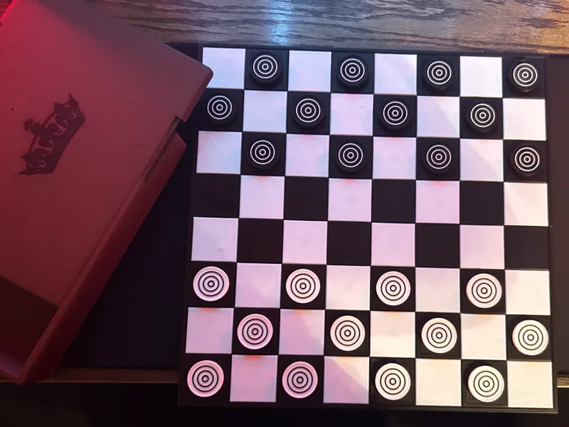 Travel Checkers Set
