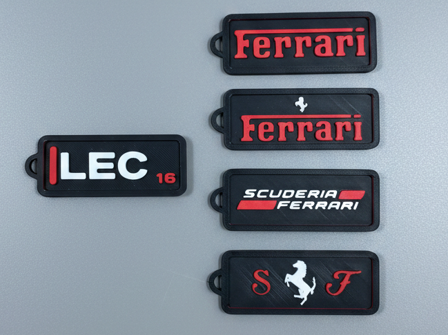 Charles Leclerc - 16 - Keychain - 2026 