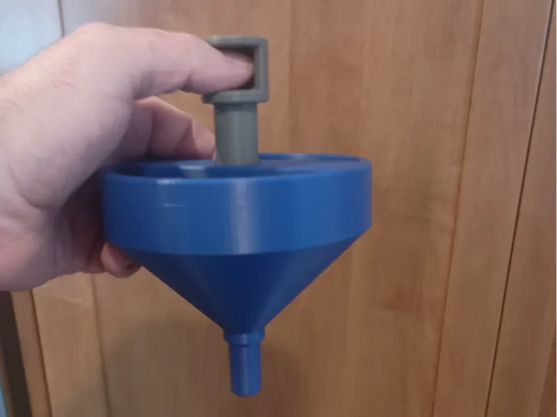 Funnel with Flow Control