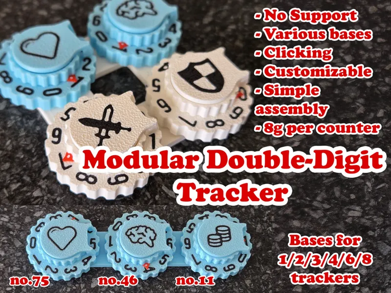Modular Tracker (double-digit counter)