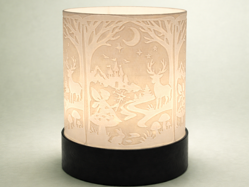 Enchanted Forest Comfort Light (Tealight Holder)
