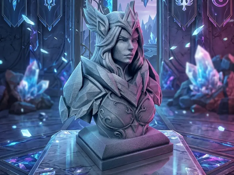 Ashe bust