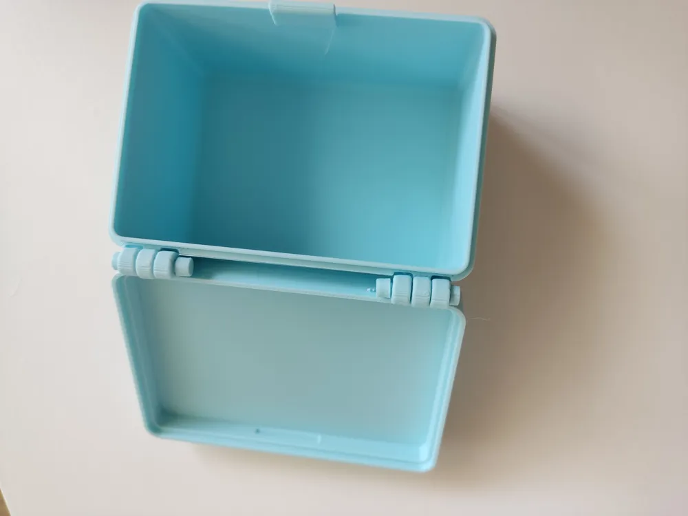 BOX - no screws no supports (optional label) - Free 3D Print Model ...