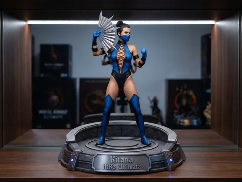 Kitana MK3 - Escultura Fan Art