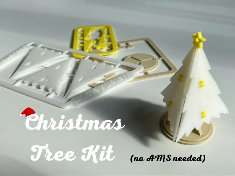 Christmas Tree Kit Card v2.0 (No AMS needed)