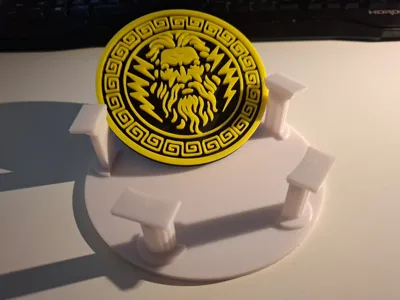 Holder for Greek Mythology Gods Coaster Set