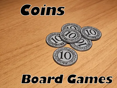 Coins 10 - Board Game / Monete 10 