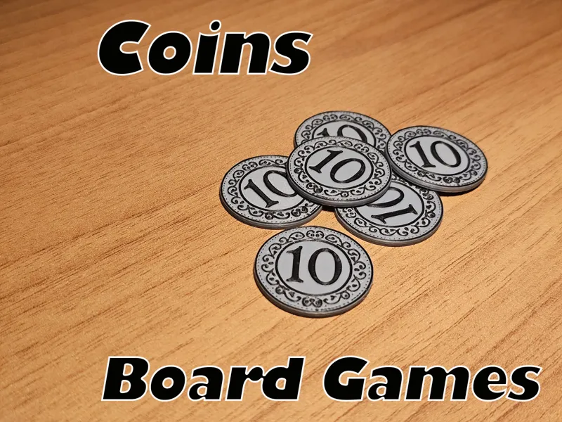 Coins 10 - Board Game / Monete 10 